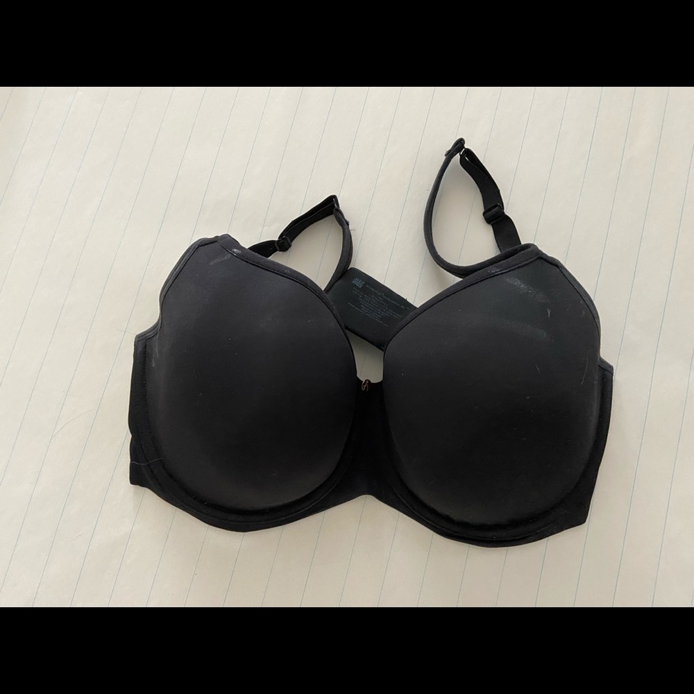 Black bra 36F